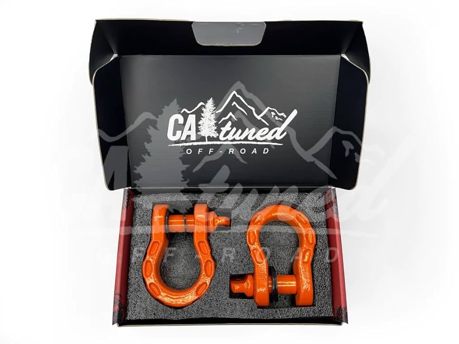 hakkacandyland　0710 Amazon.com: CAtuned Off-Road Madmax Shackle D-Rings 3/4